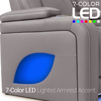 Caliente Zero Gravity Home Theater Seating with Heat & Massage