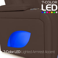 Endeavour HeatZeroᵀᴹ Italian Leather Home Theater Sofa