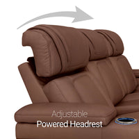 Endeavour HeatZeroᵀᴹ Italian Leather Home Theater Sofa & Loveseat
