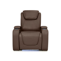 Equinox CoolZeroᵀᴹ Italian Leather Home Theater Seating Single Recliner