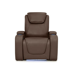Equinox CoolZeroᵀᴹ Italian Leather Home Theater Seating Single Recliner
