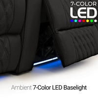 Luminis Zero Gravity Home Theater Seating with Heat & Massage