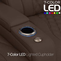 Luminis Zero Gravity Home Theater Seating with Heat & Massage
