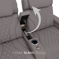 Luminis Zero Gravity Home Theater Seating with Heat & Massage