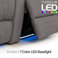 Luminis Zero Gravity Home Theater Seating with Heat & Massage
