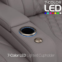 Luminis Zero Gravity Home Theater Seating with Heat & Massage