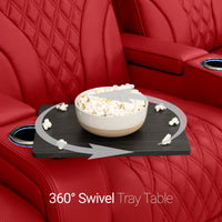 Luminis Zero Gravity Home Theater Seating with Heat & Massage
