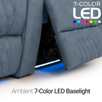 Luminis Zero Gravity Home Theater Seating with Heat & Massage