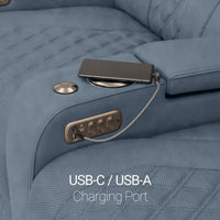 Luminis Zero Gravity Home Theater Seating with Heat & Massage