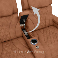 Luminis Zero Gravity Home Theater Seating with Heat & Massage