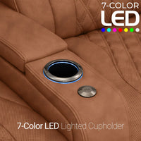 Luminis Zero Gravity Home Theater Seating with Heat & Massage