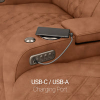 Luminis Zero Gravity Home Theater Seating with Heat & Massage