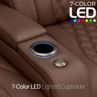 Luminis Zero Gravity Home Theater Seating with Heat & Massage