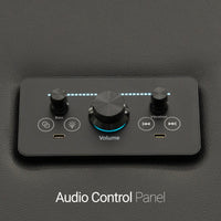 Seatcraft Vibrato SoundShaker Immersive Audio w/ Bluetooth Sync, Top Grain Leather Home Theater Sofa