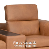 Solis FX Flip-Up Headrest Console Home Theater Seating