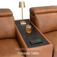 Solis FX Flip-Up Headrest Console Home Theater Seating