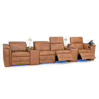 Solis FX Flip-Up Headrest Console Home Theater Seating
