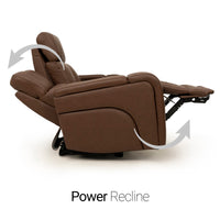 Seatcraft Vibrato SoundShaker Immersive Audio w/ Bluetooth Sync, Top Grain Leather Home Theater Recliner