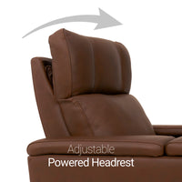 Seatcraft Vibrato SoundShaker Immersive Audio w/ Bluetooth Sync, Top Grain Leather Home Theater Recliner