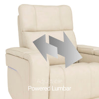 Seatcraft Vibrato SoundShaker Immersive Audio w/ Bluetooth Sync, Top Grain Leather Home Theater Recliner