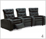 Palliser 40400-45400 Gain Home Theater Seating